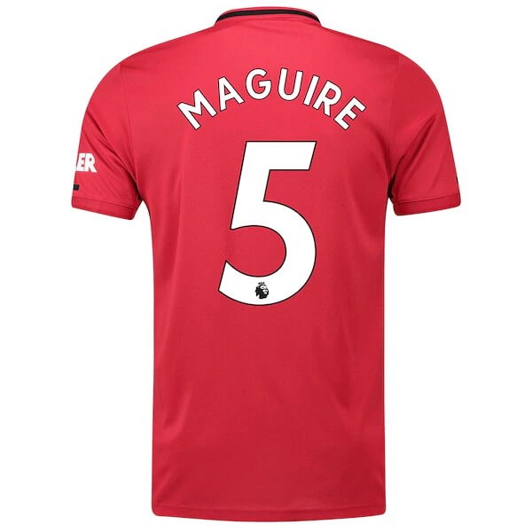 Camiseta Manchester United NO.5 Maguire 1ª 2019-2020 Rojo